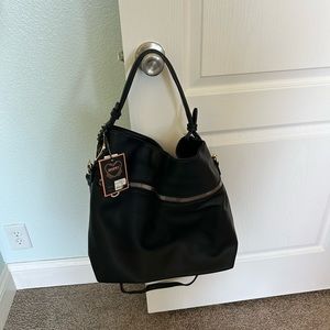 Large black Diophy purse